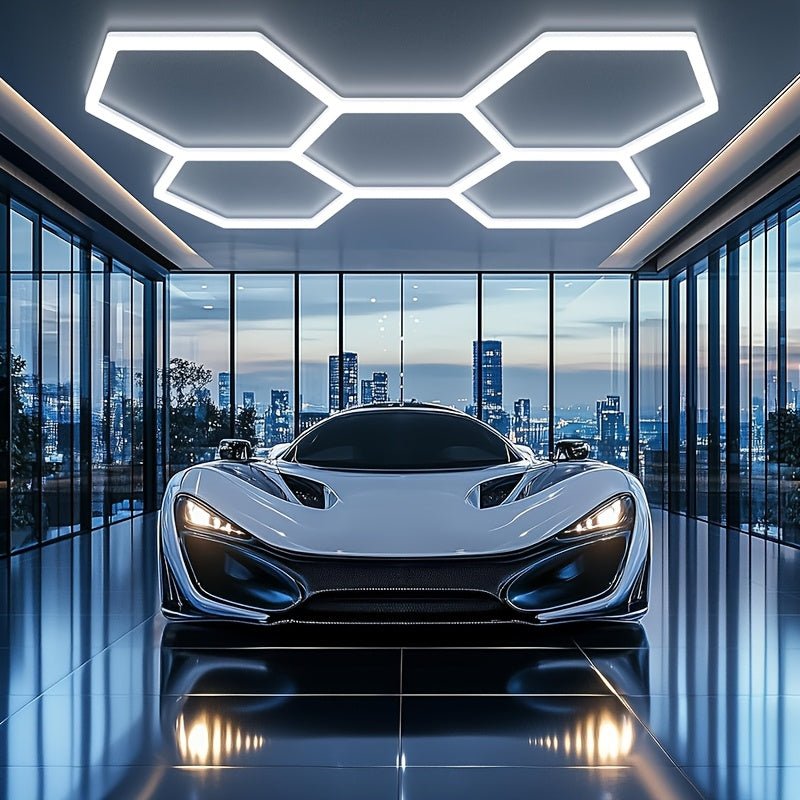 Honeycomb Geometric Light Fixture