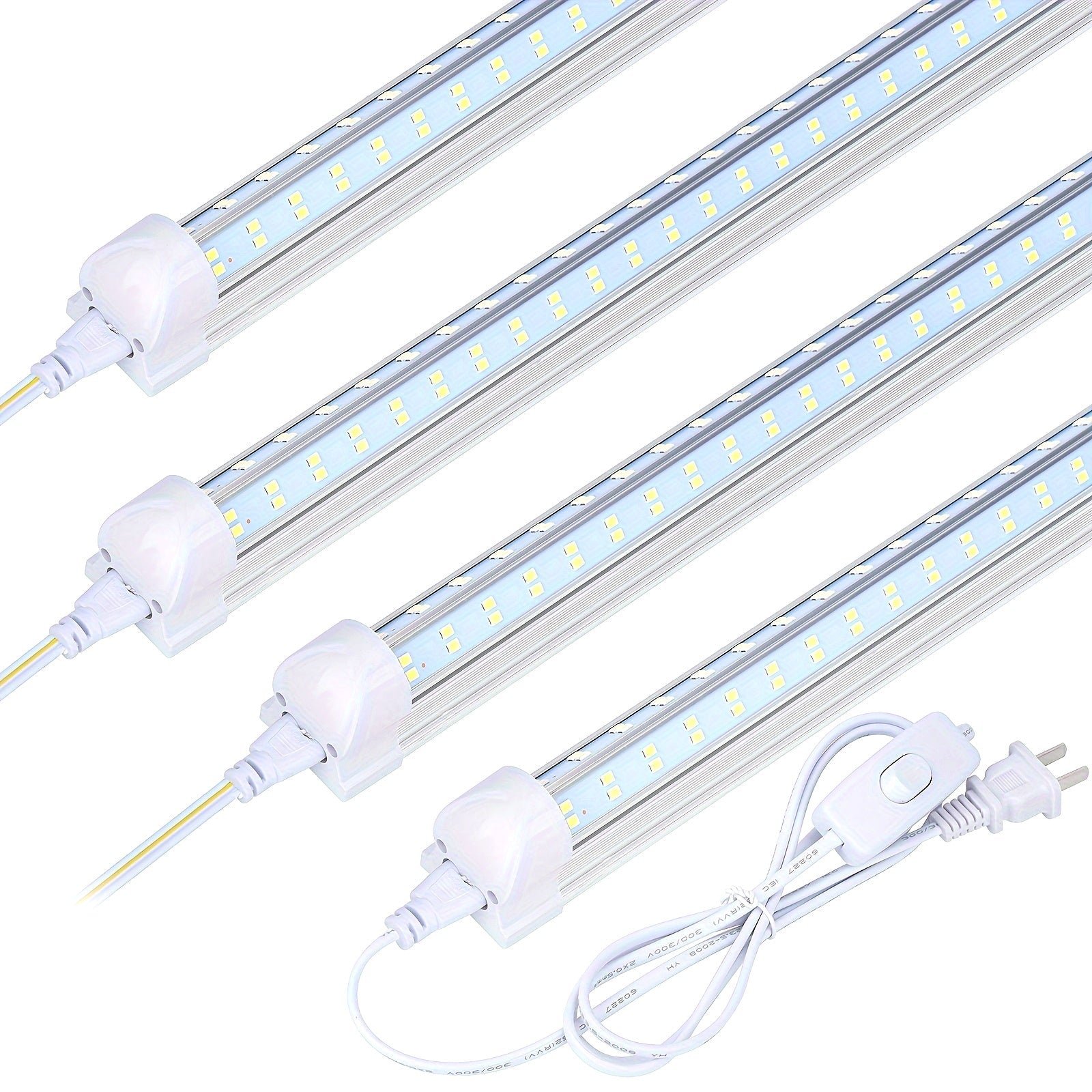 Linkable Fluorescent Tube Light Fixtures